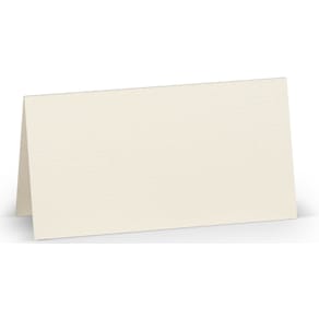 Tischkarte Rössler Paperado, 100 x 100 mm, ivory