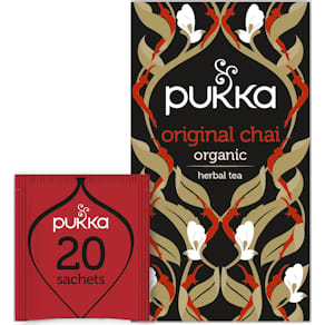 Te PUKKA Svart Original Chai 20/fp