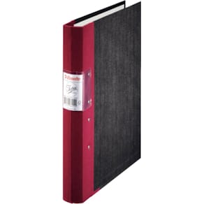 Gaffelpärm JOPA A4 Trärygg Vinröd, 40mm