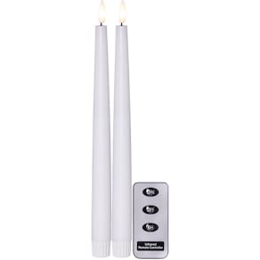 Antikljus STAR T LED 28cm vit 2/fp