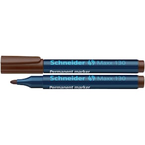 Permanentmarker Schneider Maxx 130, braun