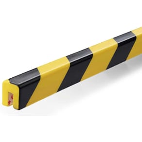 Skiltkarton Durable gul/sort, pakke à 5 stk