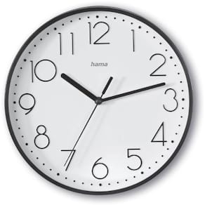 Väggur HAMA Salina 22cm svart
