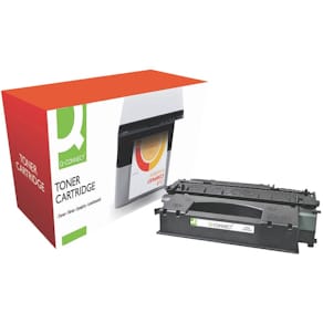 Lasertoner Q-Connect KF04325, kompatibel mit Q7553X, schwarz