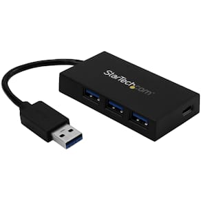 Startech USB-hubb med 4 portar - USB 3.0 - USB-A till 3x USB-A