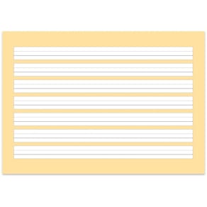 Schreibheft Staufen Premium Anfänger, A5 quer, 16 Bl., Lin. 1q