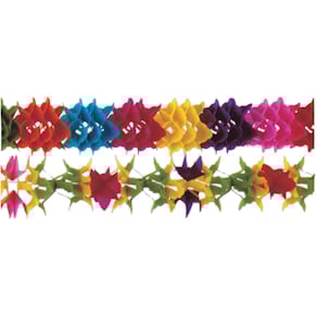 Girlande, 4 m, sortiert