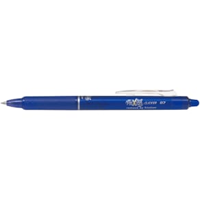 Gelkulpenna PILOT Frixion Clicker Medium Blå, 0.7mm, raderbar