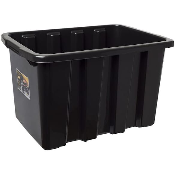 Oppbevaringsboks STRONGBOX 55L sort