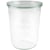 Sylteglas rund Ø100 x 147 mm, fødevaregodkendt, pk/6