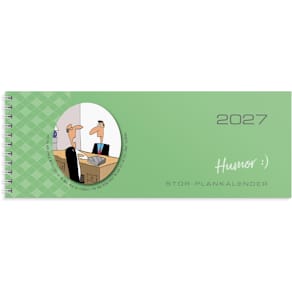 Burde Stor Plankalender Humor 2027