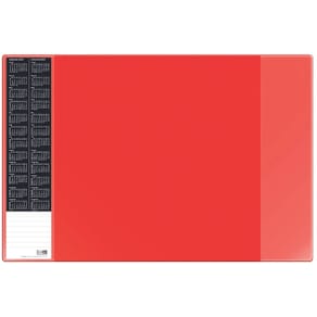 Schreibunterlage VELOCOLOR, 40 x 60 cm, rot