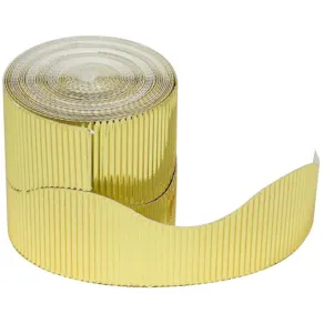 Wellpapp rulle krona 60mm x 15m Guld