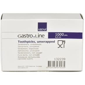 Tandpetare rund lösförpackade 1000/fp