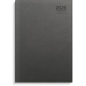 Dagbok GRIEG Virgo A5 2026 mørkgrå