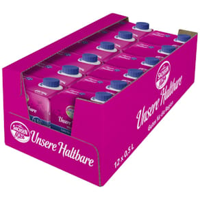 H-Vollmilch Sachsenmilch, 3,5 %, 12 x 0,5 l, Schraubverschluss
