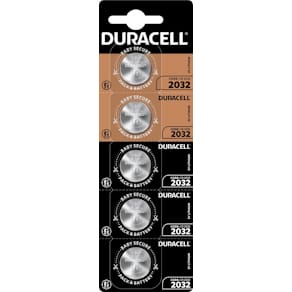 Knoopcelbatterij Duracell Specialty Electronics CR2032, blister 5
