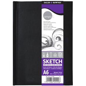 Skizzenbuch Daler-Rowney, A6, 54 Seiten, 100 g/m², geleimt