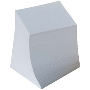 Refill til notekubus BNT hvid, indlimet separator, 700 ark