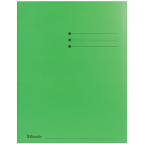Dossiermap Esselte, groen, pak van 100 stuks