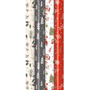 Geschenkpapierrolle ZÖWIE Weihnachten, 1,5 m x 70 cm