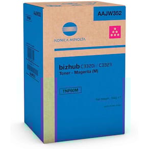 Bizhub C3320 TNP80M Toner magenta 9K