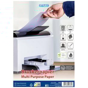 Druckerpapier STYLEX A4, 80 g/m², weiß, 80 Blatt