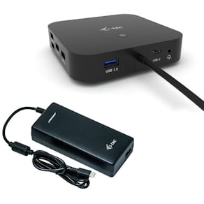 USB-C dual dock 2xDP 5xUSB-A 1xUSB-C GLAN 100W PD