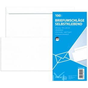 Briefumschlag MAILMEDIA DL SK 70 g, weiß