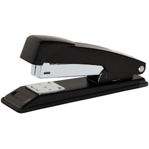 Nietmachine, metaal, 30 blad, zwart