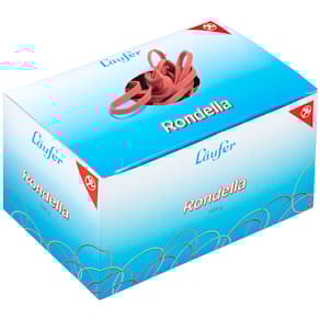 Gummiband Läufer Rondella, 100-5 mm, 1 kg, rot
