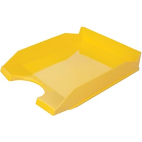 Brievenbakje OFFICE products, A4, PP, geel