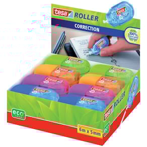 Korrekturroller tesa Mini, 5 mm, sortiert