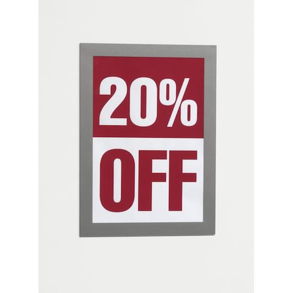 Ramme DURAFRAME A5 magnet sølv (2)