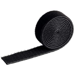 Kabelbinder Durable CAVOLINE® GRIP 20, Klettband, schwarz