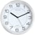 Wanduhr Unilux ATTRACTION, Ø 22 cm, metallgrau