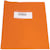 Schriftomslag Bronyl, 16,5 x 21 cm, oranje