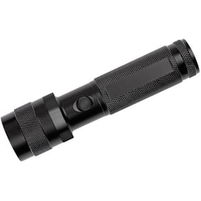 Taschenlampe 3W 75500SW, schwarz, inkl. Gürtelholster