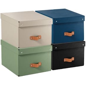 Förvaringslåda Leitz Puro 17L beige 2/fp