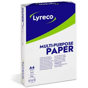 Kopieringspapper LYRECO Multi A4 80g oh 500/fp