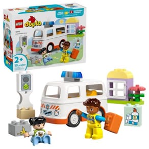 Ambulans och förare DUPLO-LEGO 19 delar