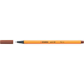 Feinliner STABILO point 88 EF, 0,4 mm, rötel