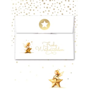 Geldscheinkarte Noname, Weihnachtsmotiv, mit Umschlag, bunt