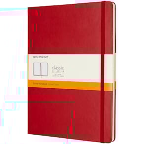 Classic Hard Linjerad XL Röd