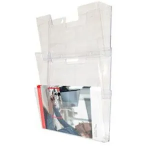 Blankettfack 3-fack transparent