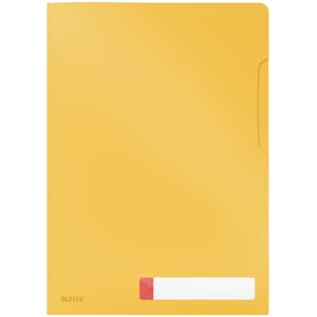 Sichthülle Leitz Cosy, A4, 3 Stück, PP, matt, gelb