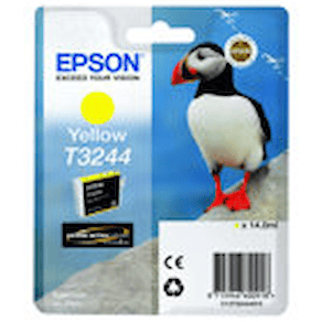Bläckpatron EPSON C13T32444010 gul