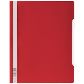 Snelhechtmap Durable voor showtassen, rood