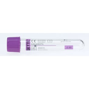 Provrör Vacuette Lila K2 EDTA 4ml 50/FP