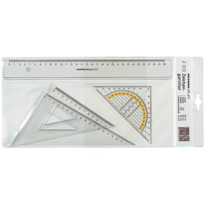 Zeichengarnitur Rumold, 4-teilig, rauchgrau